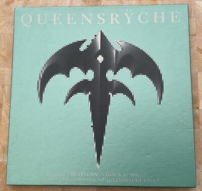 Queensryche-Best I Can -1991 -Rare 10" vinyl single box set -VGC