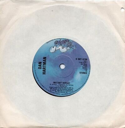 Dan Hartman - Instant Replay - 1978 vinyl record - Sky 6706