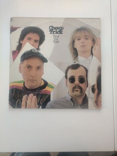 Cheap Trick ONE ON ONE vinyl 1982 1ST PRESS EXCELLENT