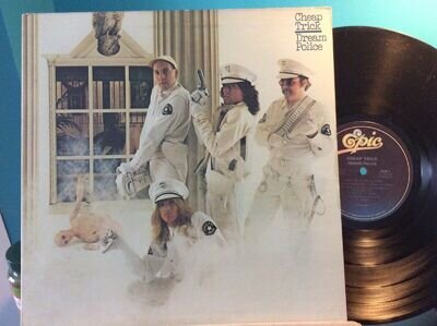 CHEAP TRICK LP DREAM POLICE GATEFOLD COVER + Picture Sleeve Vg Con