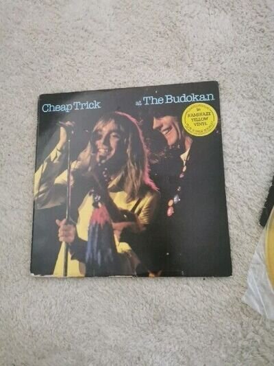 Cheap Trick - At The Budokan - 1978 Yellow Vinyl Limited Edition