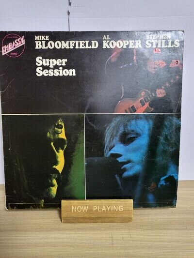 MIKE BLOOMFIELD/AL KOOPER/STEPHEN STILLS-SUPER SESSION, VINYL LP,REISSUE,1973 UK