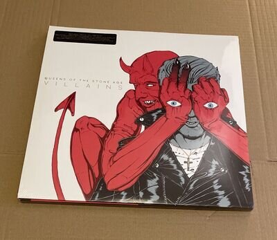 Villains [Lp] by Queens of the Stone Age Sealed+ Sticker sheet