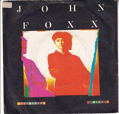 JOHN FOXX..UNDERPASS..VERY GOOD 1980 VIRGIN ELECTRONICA / NEW WAVE 7"..VS 318