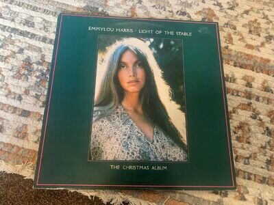 VINYL LP EMMYLOU HARRIS LIGHT OF THE STABLE THE CHRISTMAS ALBUM UK WB K56757