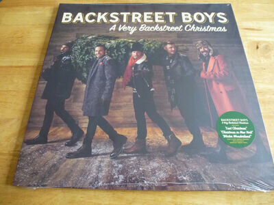 BACKSTREET BOYS A VERY BACKSTREET CHRISTMAS 2022 EMERALD GREEN VINYL LP NEW SEAL