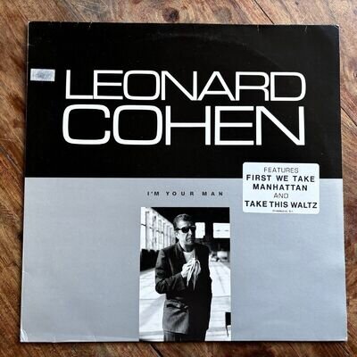 LEONARD COHEN - I'M YOUR MAN EX-(sleeve)/EX+ VINYL LP / HOLLAND 1980s