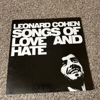 Leonard Cohen Songs of Love and Hate Vinyl