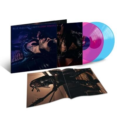 LENNY KRAVITZ - BLUE ELECTRIC LIGHT 2X MAGENTA & BLUE VINYL LP (NEW)