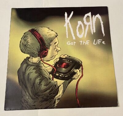 KORN - Got The Life Vinyl (1998) 12” Single nu-metal Follow The Leader