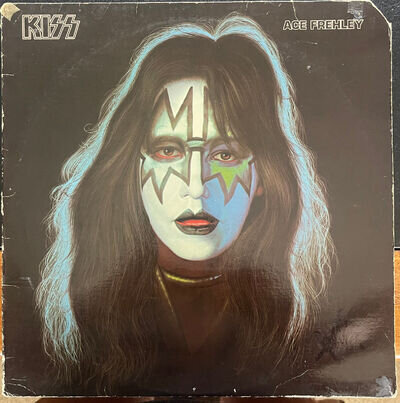 KISS ~ Ace Frehley ~ Original 1978 US Casablanca record label 9-track vinyl LP