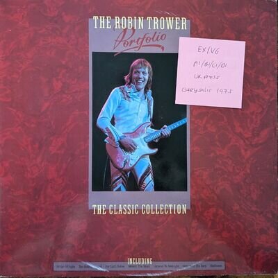 Robin Trower The Robin Trower Portfolio Vinyl Record EX/VG CNW3 1975