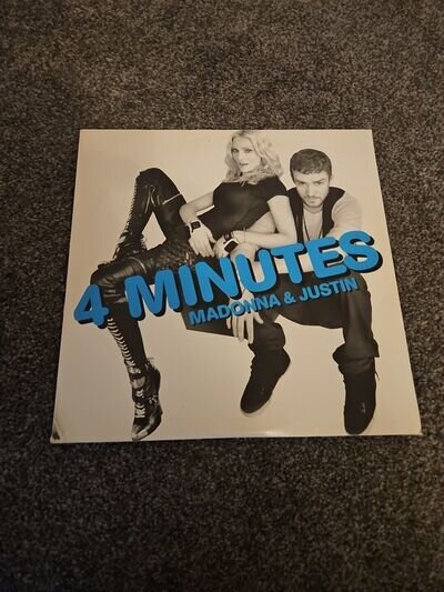 MADONNA JUSTIN TIMBERLAKE 12inch - x2 record set, 4 Minutes,