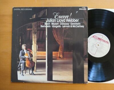 Philips 416 698-1 Julian Lloyd Webber Encore! 1986 Vinyl LP