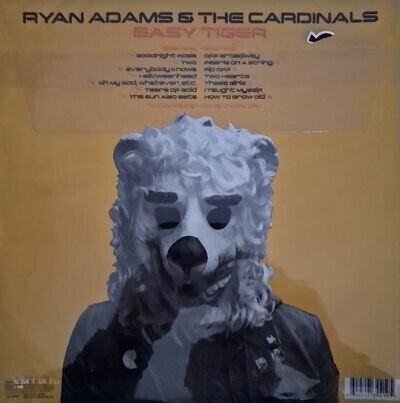 Ryan Adams & The Cardinals - EASY TIGER LP Orange Colored Vinyl US EX Ex