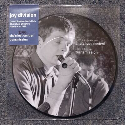 Joy Division Transmission She’s Lost Control Live Bowden 7" vinyl single record