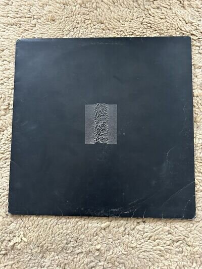 Joy Division Unknown Pleasures First Pressing Lp Fact 10