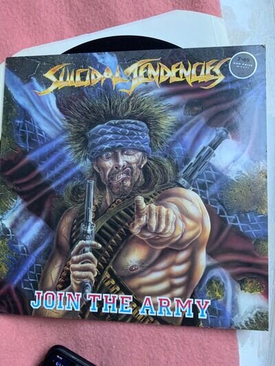 Suicidal Tendencies - Join The Army LP. UK 1st. A1/B1. Virgin. 1987. VG+/VG+