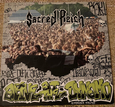 1st Press SACRED REICH: Alive At The Dynamo 1989 Vinyl Mini Album TOP CONDITION