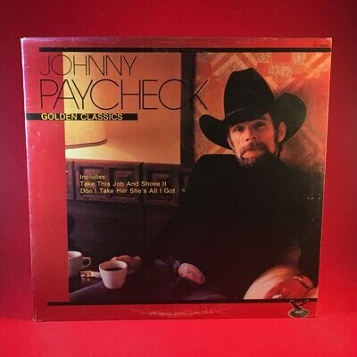 JOHNNY PAYCHECK Golden Classics 1983 USA VINYL LP EXCELLENT CONDITION best of