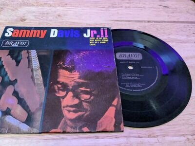 SAMMY DAVIS JR EP "SAMMY DAVIS JR" (45rpm) 1964 BRAVO - PS