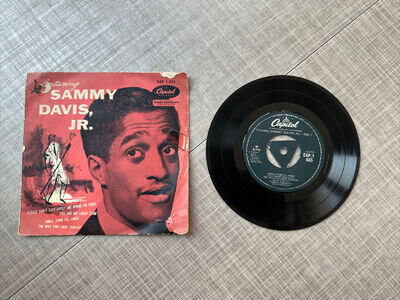 Sammy Davis Jr Featuring Sammy Davis Jr EP Capitol EAP1555 EX/VG 1955 picture sl