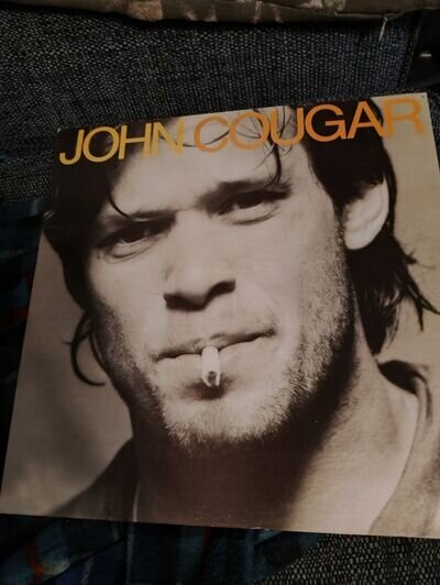 JOHN COUGAR MELLENCAMP john cougar LP SUPERB, RVLP 9, vinyl, with lyric inner