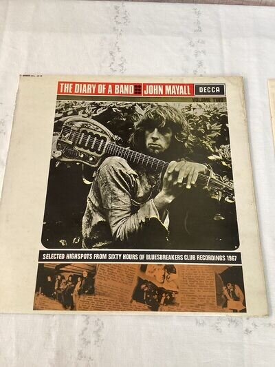 John Mayall Diary Of A Band Volume 2 Vinyl Lp