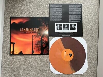 ALKALINE TRIO VINYL MAYBE I'LL CATCH FIRE LIMITED EDITION /1000 Split Colour LP