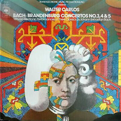 Walter Carlos, Johann Sebastian Bach - Brandenburg Concertos Nos. 3, 4 & 5 (LP,