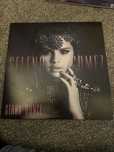 Selena Gomez Stars Dance Urban Outfitters Vinyl /3000 Sold Out Grey Pink