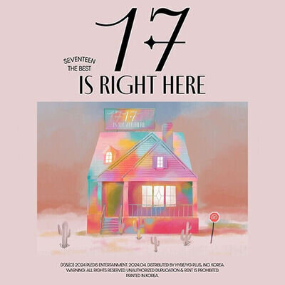 SEVENTEEN BEST ALBUM [17 IS RIGHT HERE] DELUXE/2 CD+16 Book+2 Poster+17Card+GIFT