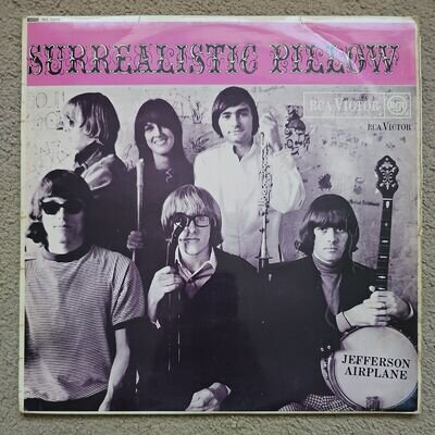 Jefferson Airplane , Surrealistic Pillow , RCA Label 1966 Mono UK