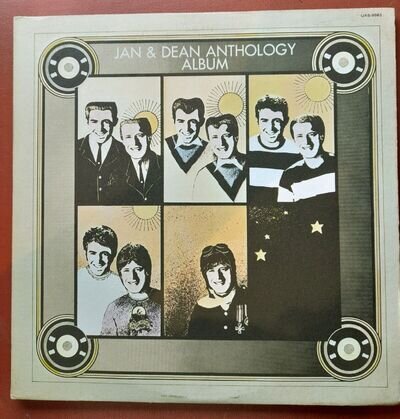 LP JAN & DEAN.Anthology DOUBLE USA LP.elusive item.Fold-out + pages.U.A.Surf