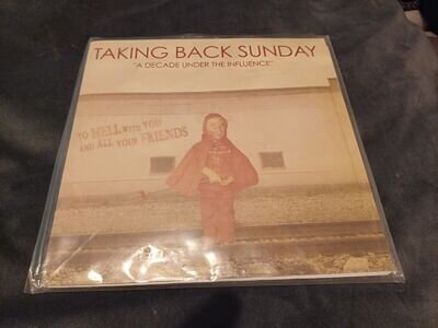 Taking Back Sunday A Decade Under The Influence 7" Blue Vinyl Single