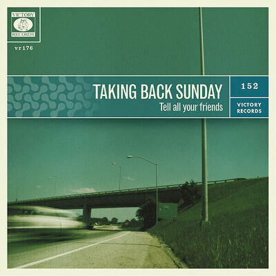 Taking Back Sunday Tell All Your Friends Vinyl Record VG+/NM