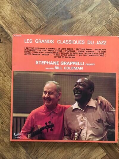 Stephane Grappelli Quintet Featuring Bill Coleman 12" Vinyl Double LP G/F Sleeve