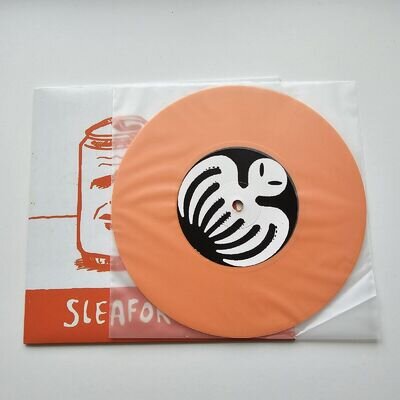 Sleaford Mods - Mr Jolly Fucker / Tweet Tweet Tweet - 7" Orange Vinyl - MINT