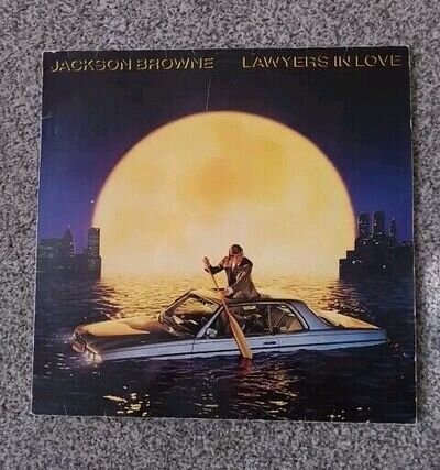 JACKSON BROWNE LAWYERS IN LOVE 1983 Vinyl Lp