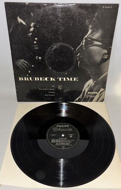 The Dave Brubeck Quartet – Brubeck Time - 1956 Vinyl LP - Philips B 07060 L