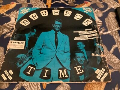 The Dave Brubeck Quartet Brubeck Time 1955 1st UK LP Philips BBL 7060