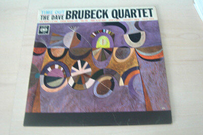 Y3-THE DAVE BRUBECK QUARTET-TIME OUT‎–UK LP-1959-STEREO-TAKE FIVE