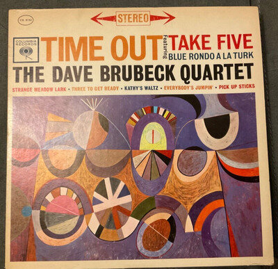 The Dave Brubeck Quartet - Time Out US Columbia CS 8192 Cool Jazz Classic LP