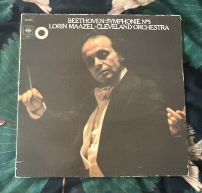 Beethoven* : Lorin Maazel - Cleveland Orchestra* - Symphonie N°5 (LP)