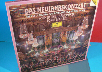 Das Neujahrskonzert wiener philharmoniker lorin maazel lp record box set