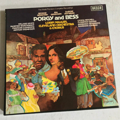 Lorin Maazel Porgy and Bess Cleveland Gershwin Decca Box SET 609-11 TAS LIST