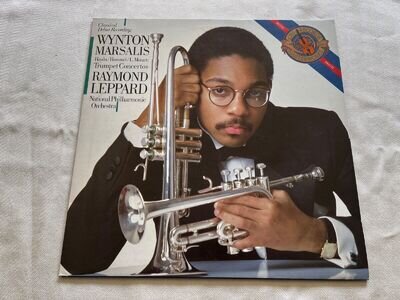 WYNTON MARSALIS - HAYDN / HUMMEL / L MOZART / RAYMOND LEPPARD- TRUMPET CONCERTOS