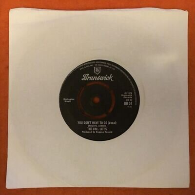 The Chi-Lites- You Don’t Have To Go (2 versions)- Brunswick Records 7” 1976