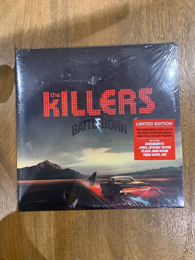 The Killers - Battle Born - **Limited Edition Red Vinyl*** (2012) 180g