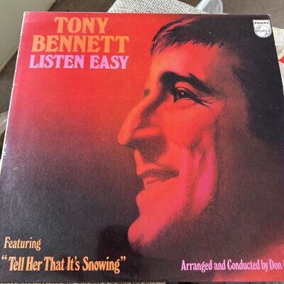 Tony Bennett - Listen Easy - 12” LP Vinyl